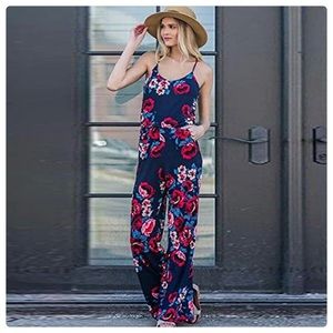Flowered Jumpsuit